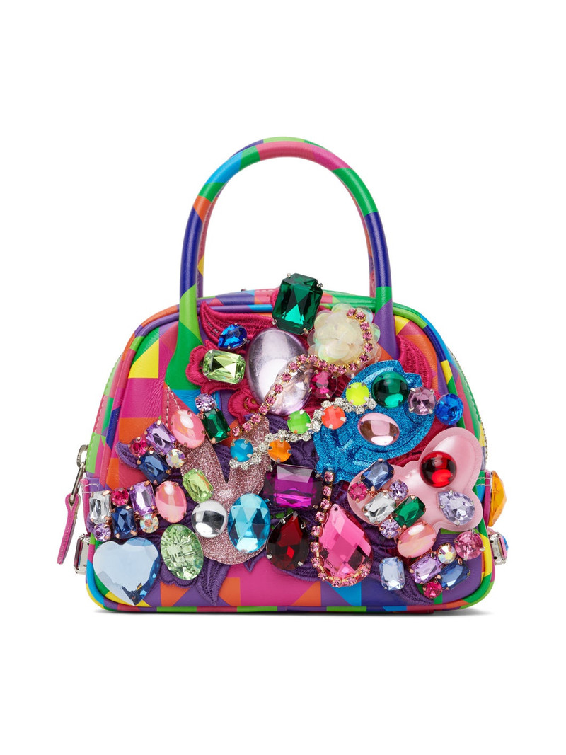 Multicolor Crystal-Cut Bag 1