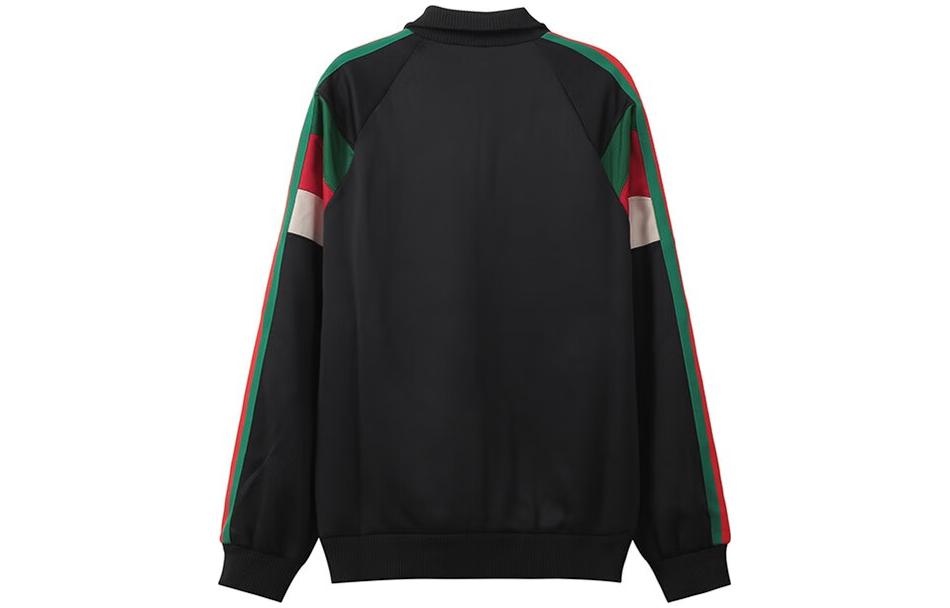 Gucci FW22 Neoprene zip jacket with Web 'Black' 698448-XJEEP-1152 - 2