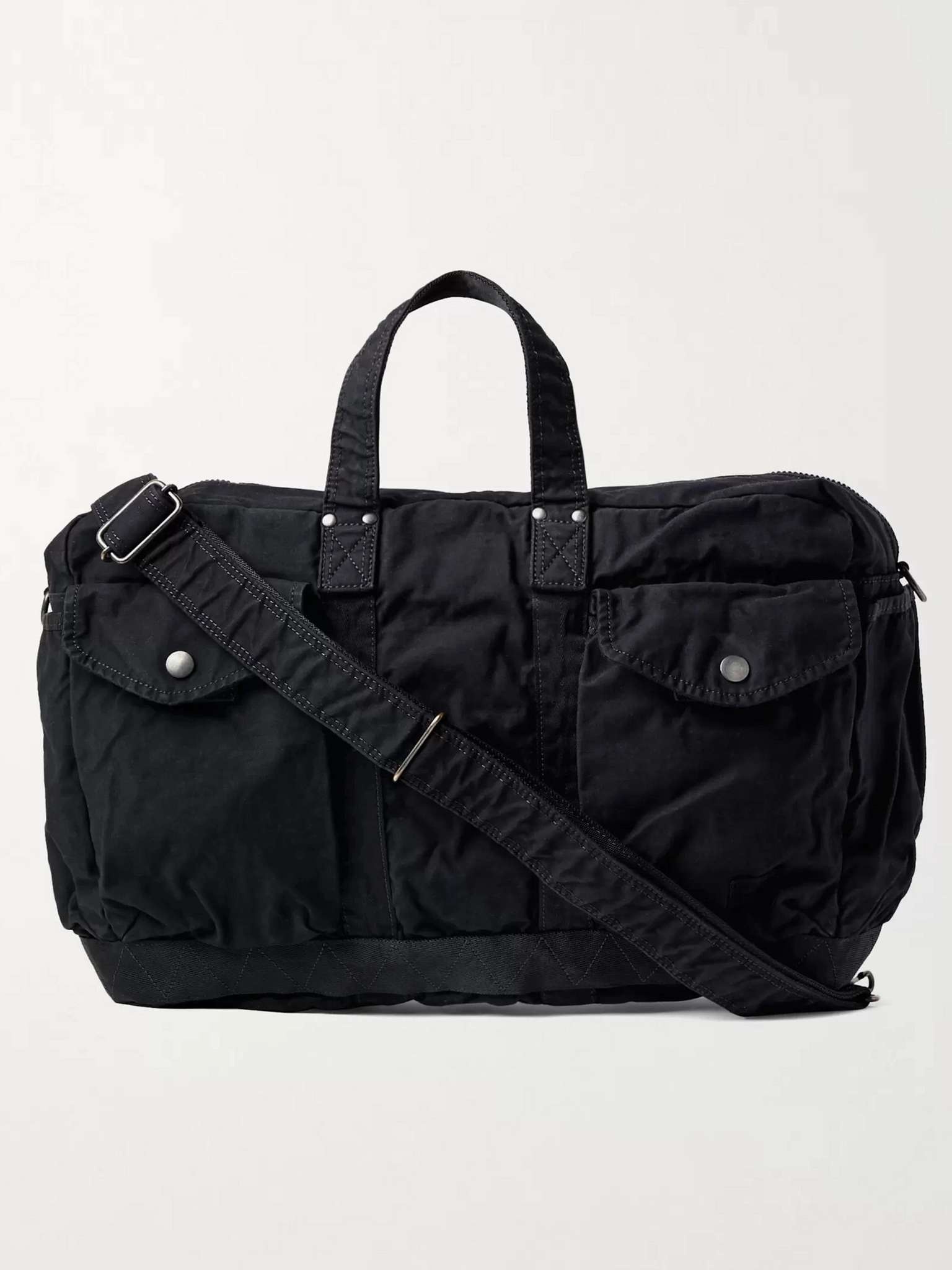 2Way Small Canvas Duffle Bag - 1