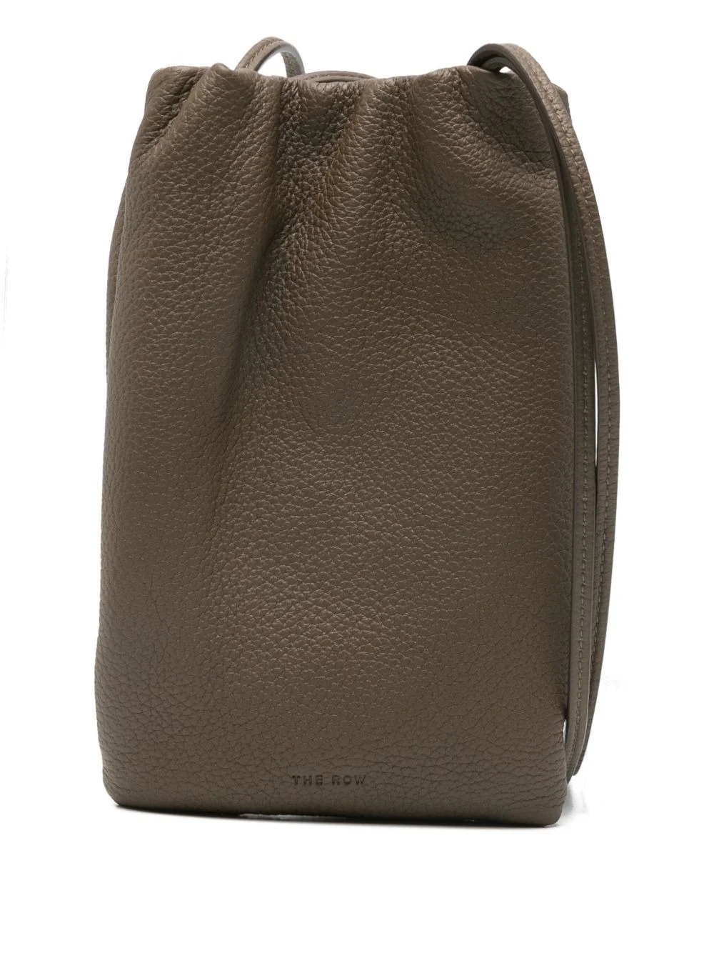 grained-leather phone case - 1