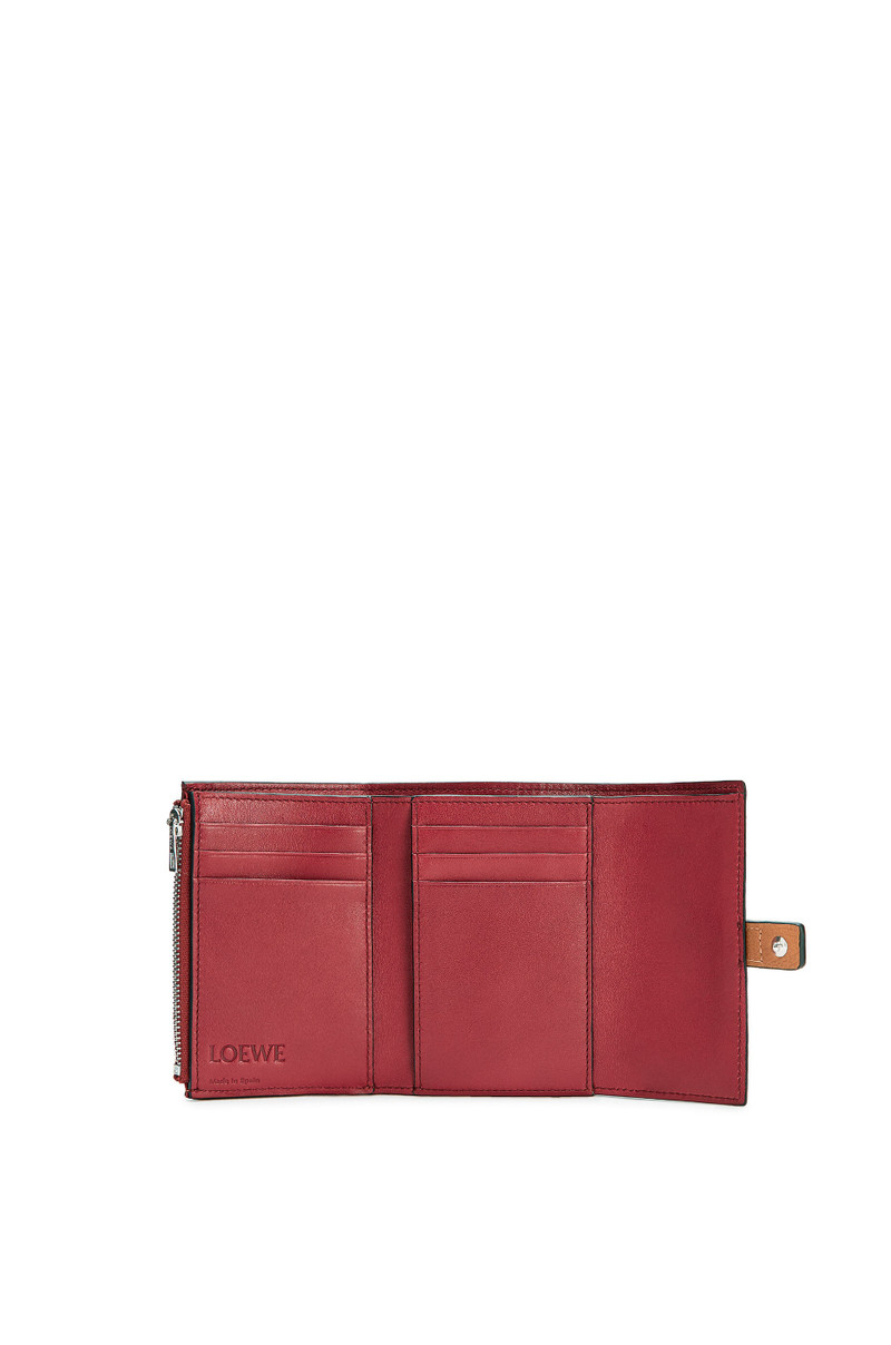 Loewe Small vertical wallet in soft grained calfskin outlook