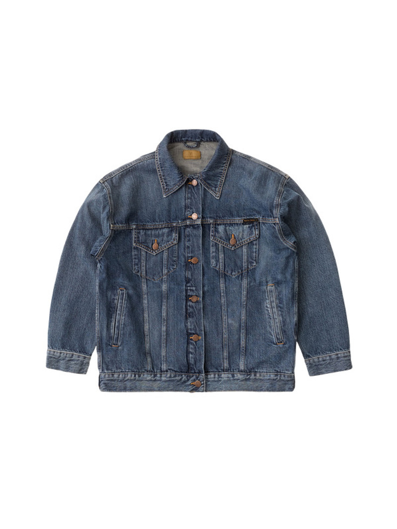 Elin Blue Maze Denim Jacket 7