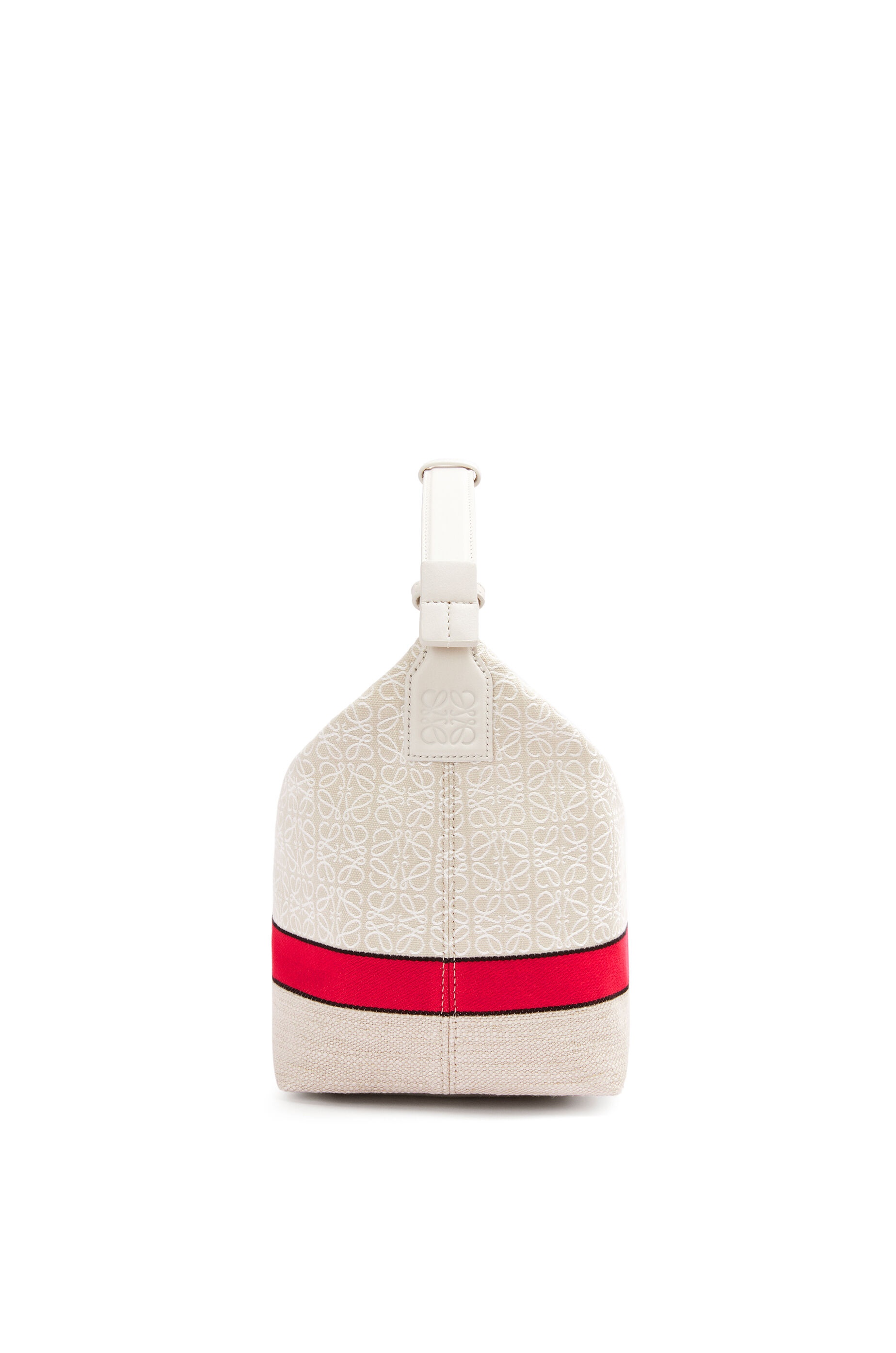 Cubi bag in jacquard and calfskin - 4