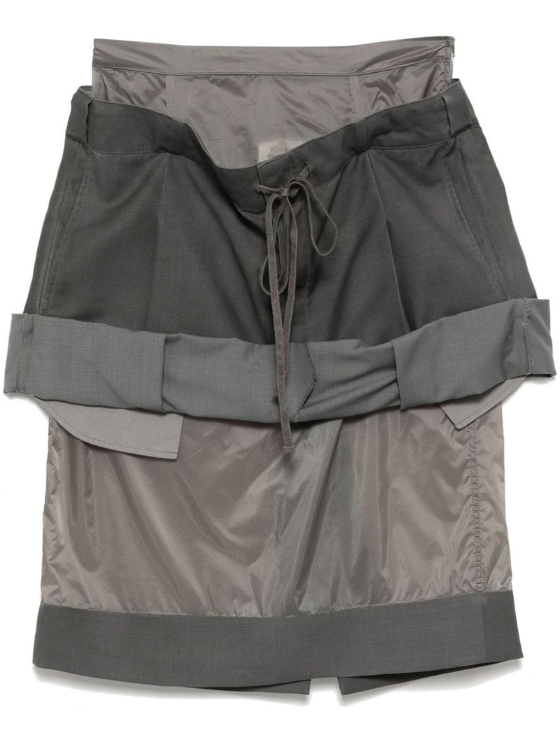 layered midi skirt 1