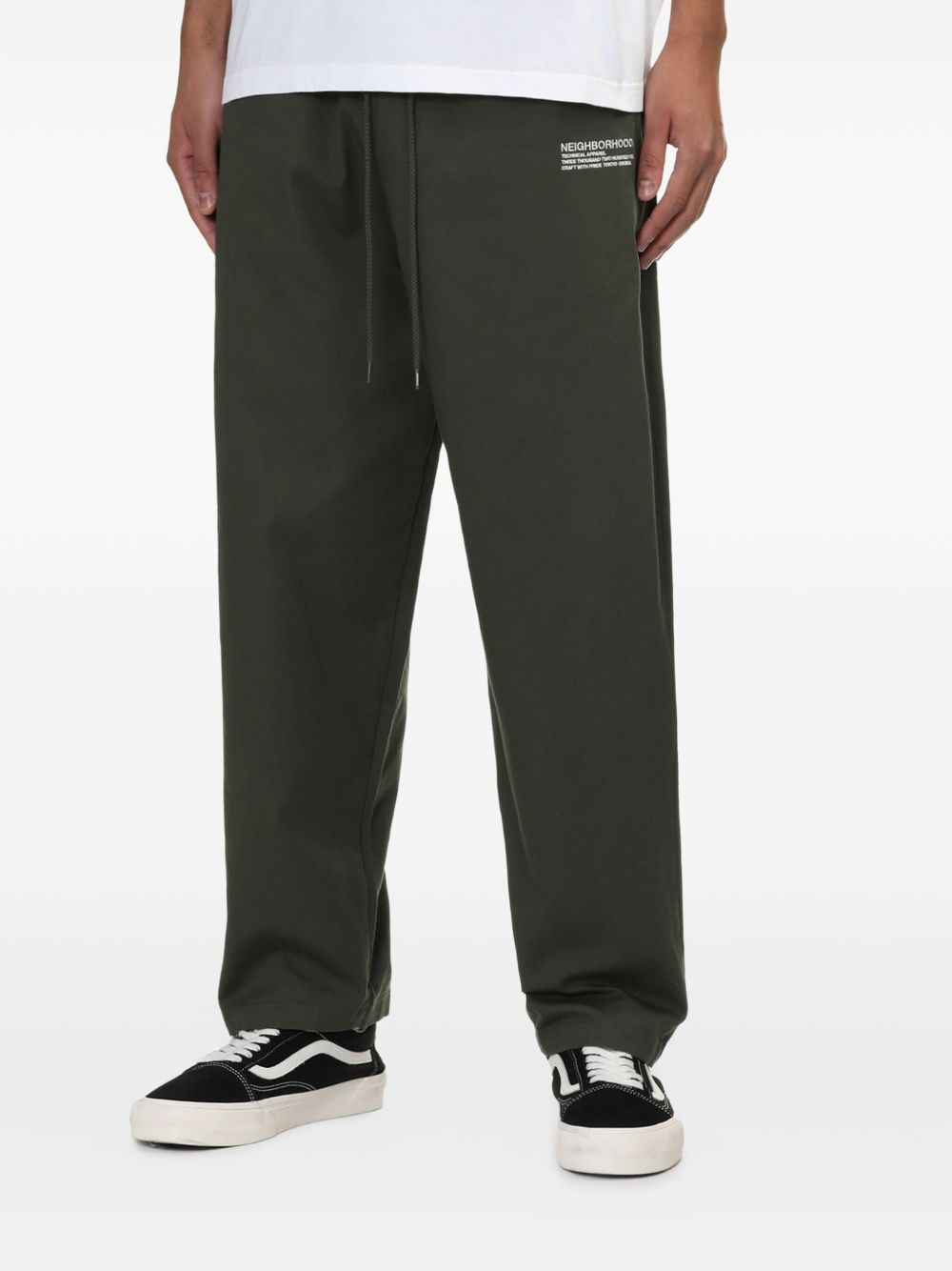 drawstring pocket trousers - 3
