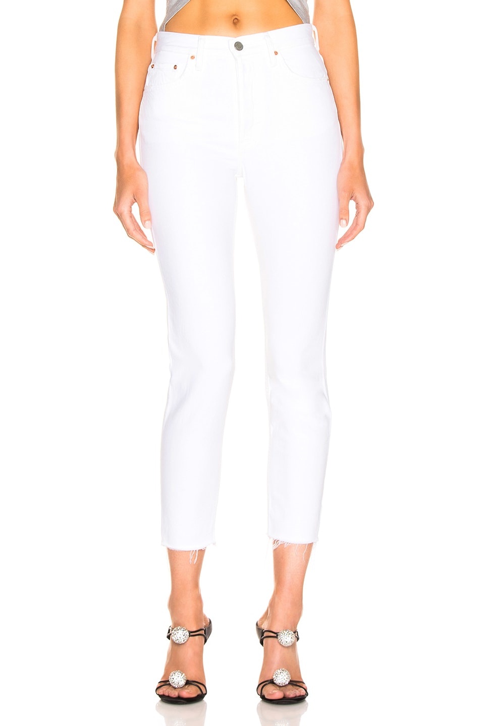 Karolina High Rise Skinny Crop - 2