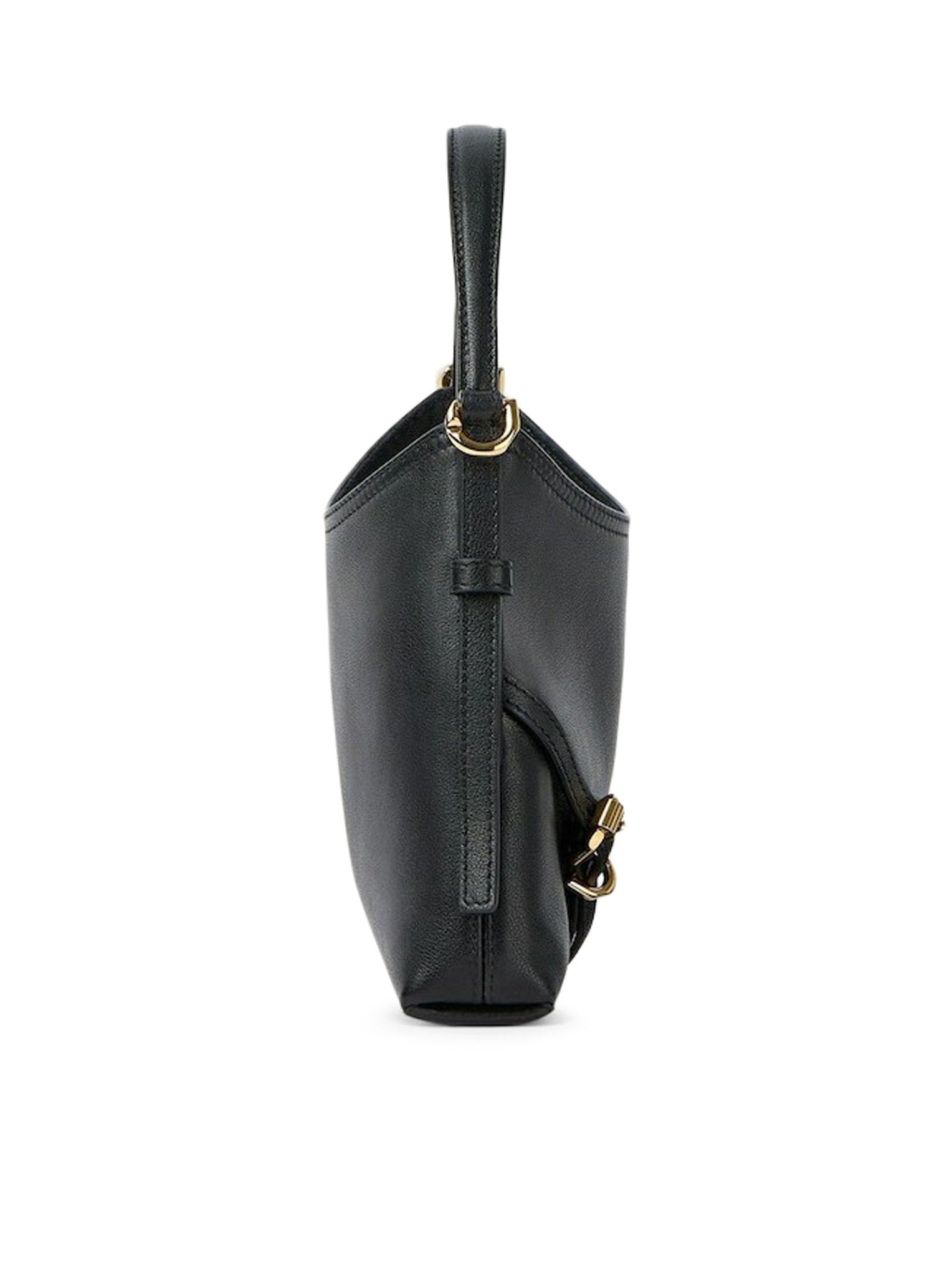 VOYOU NANO BAG IN POLISHED LEATHER - 2
