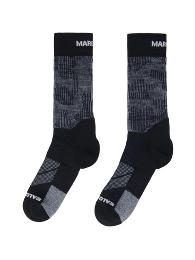 MM6 Maison Margiela Black Salomon Edition Ultra Socks outlook