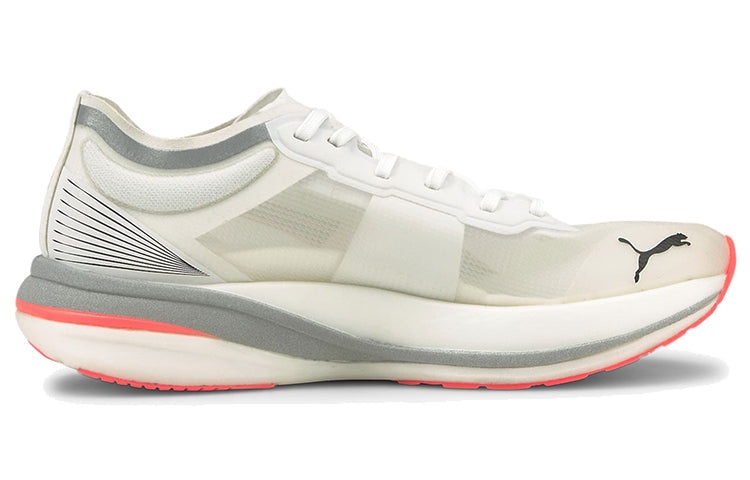 (WMNS) PUMA Deviate Nitro Elite 'White Lava Blast' 376444-01 - 2