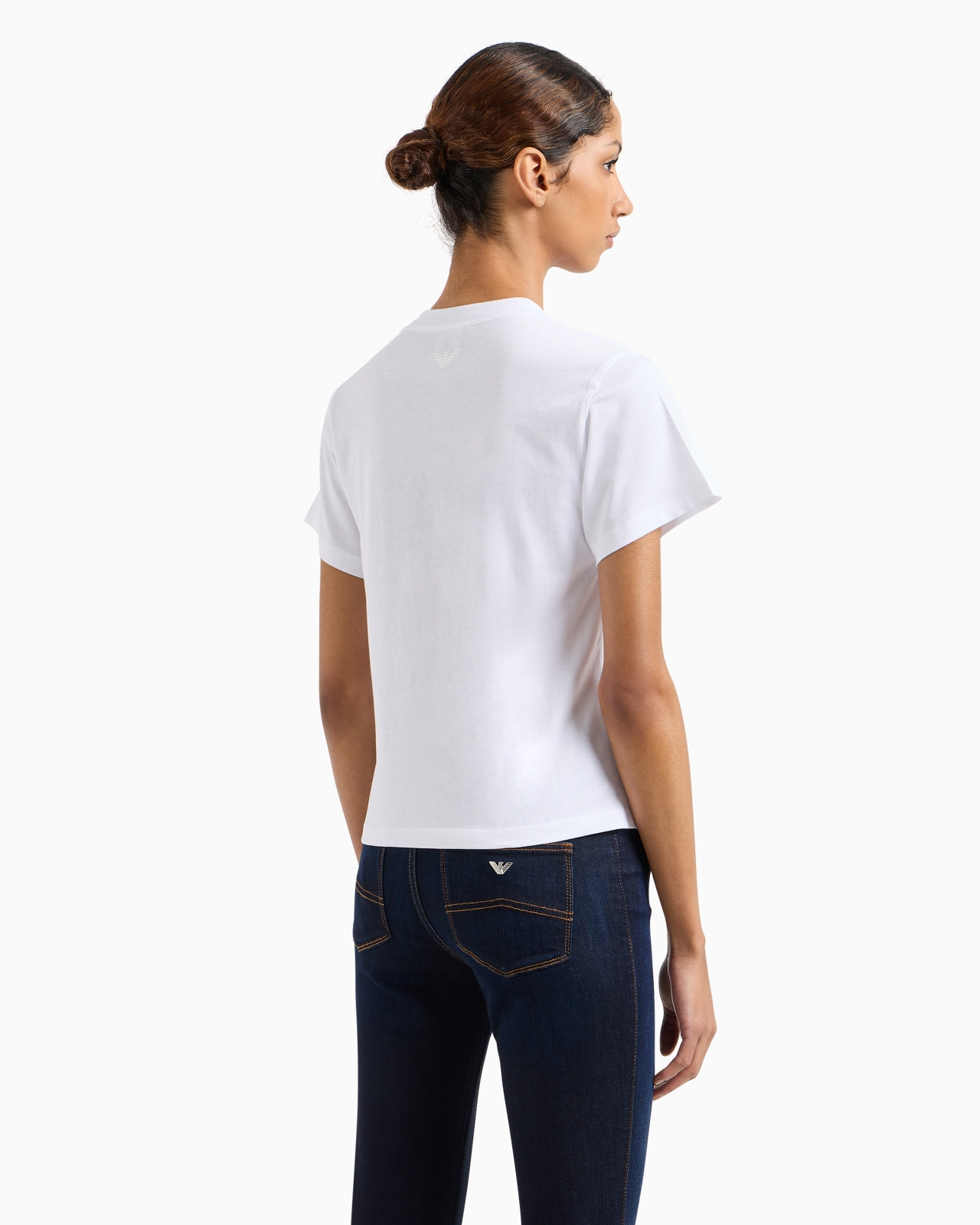 ASV organic-jersey T-shirt with logo print - 3