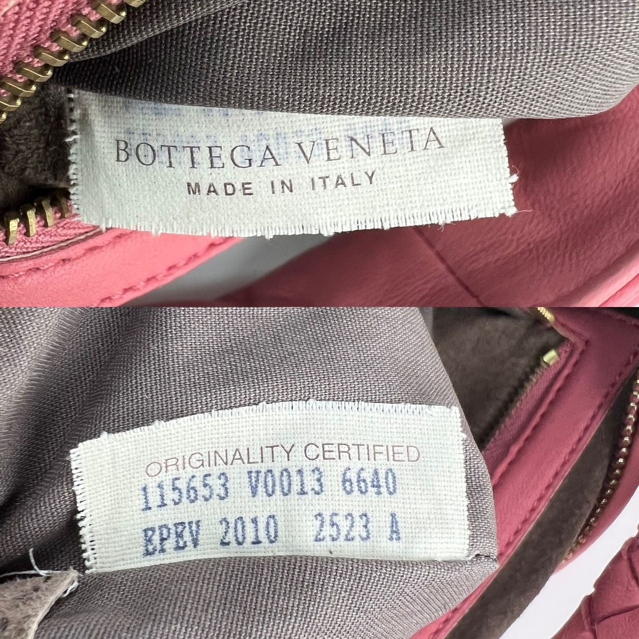 Bottega Veneta Nappa Intrecciato Medium Veneta Hobo Rose Pink Bag - 6