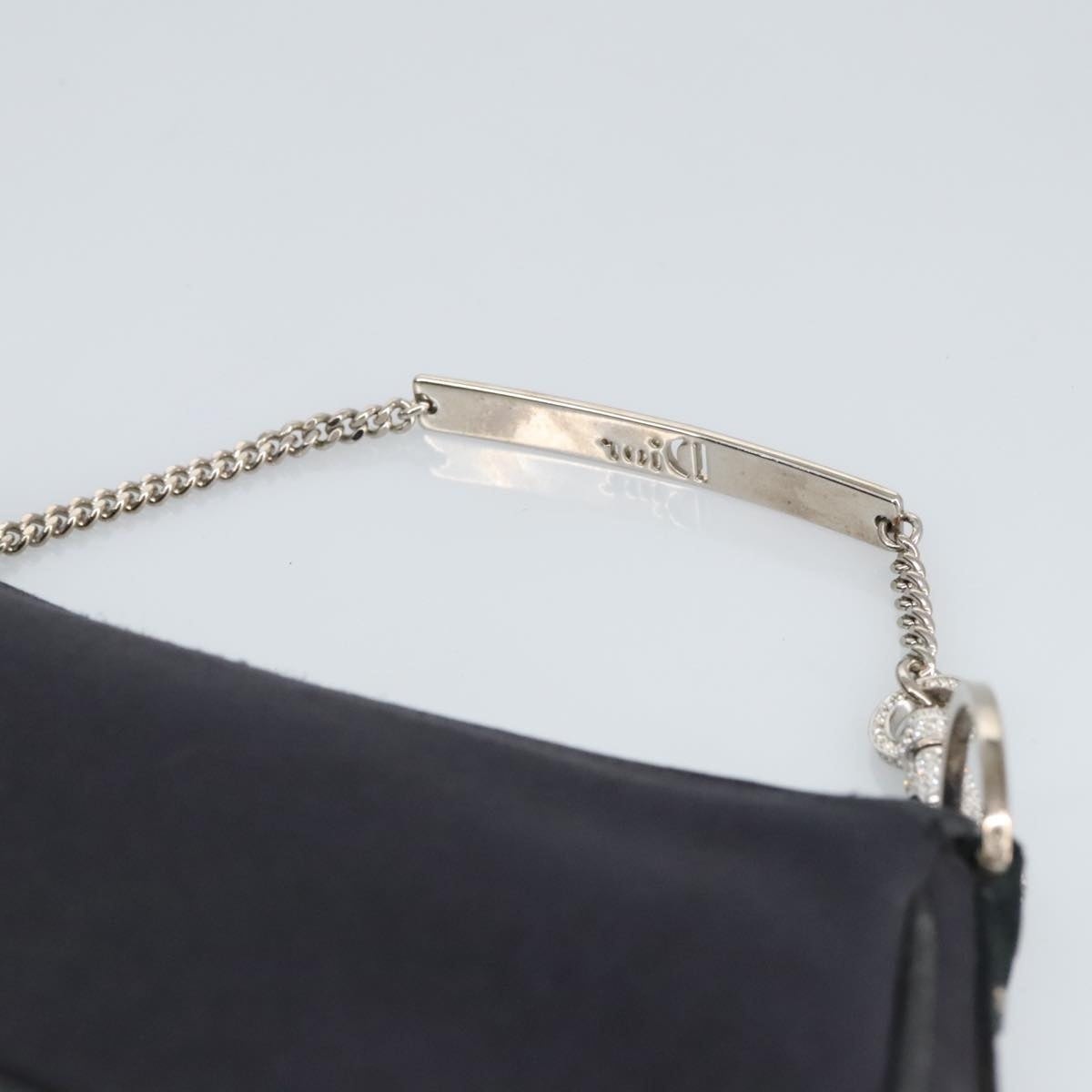 DIOR Hand Bag Canvas Black - 8