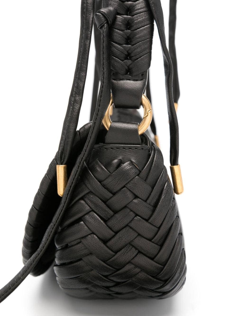 braided-trim tote bag - 4