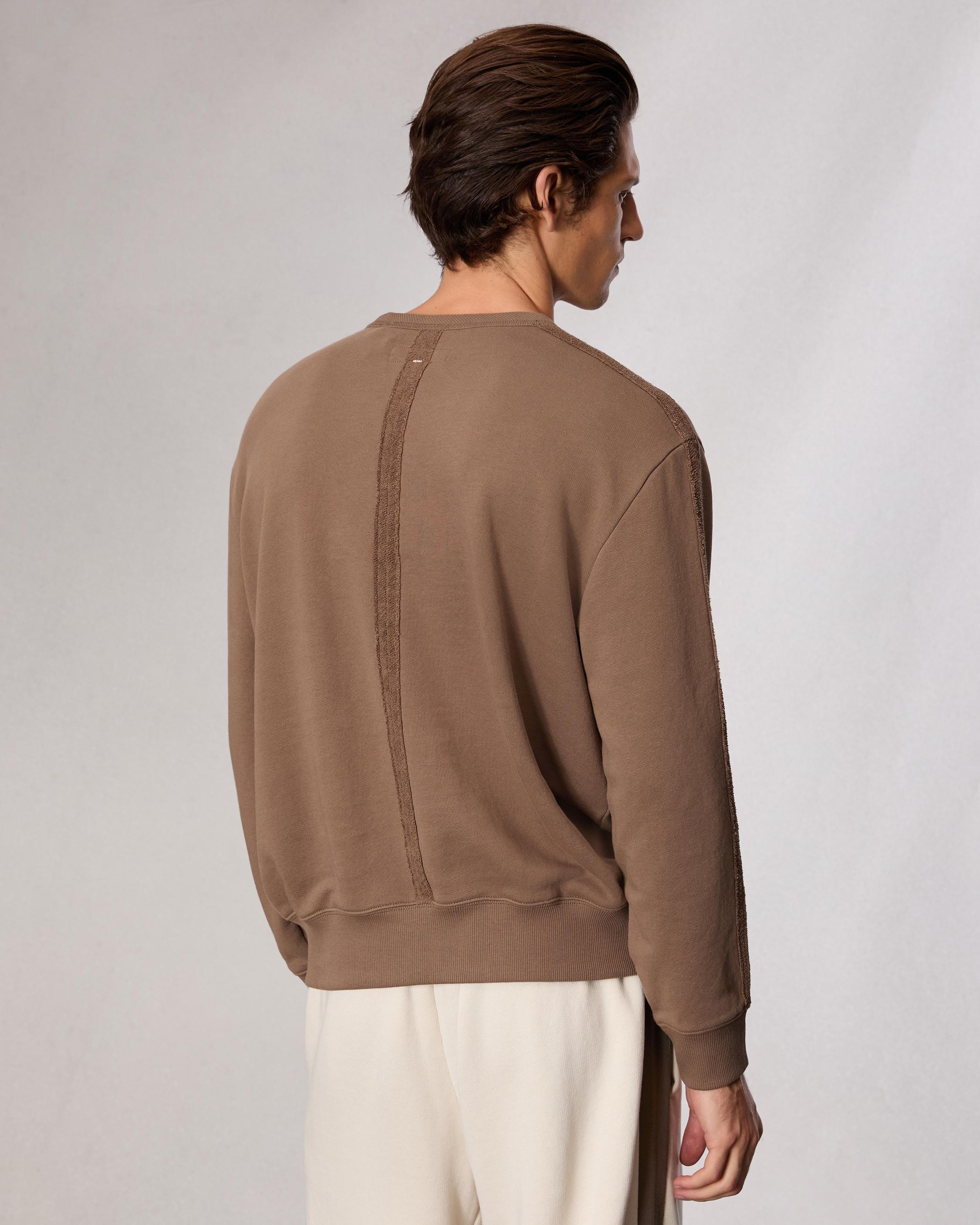 Raw-Edge Cotton Sweatshirt - 5