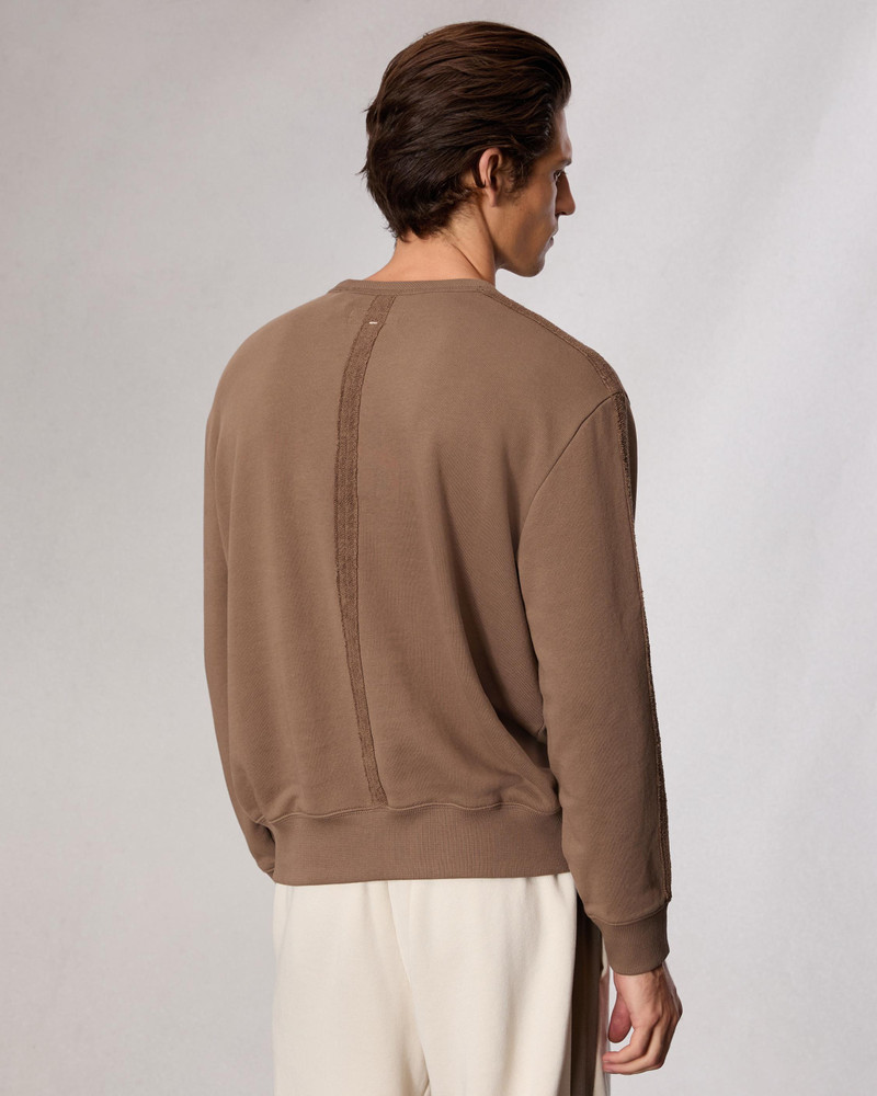 Raw-Edge Cotton Sweatshirt 5