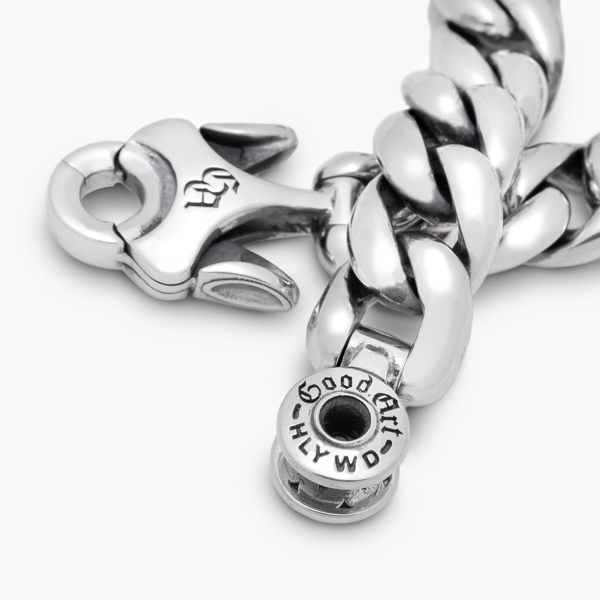 BS-103A GOOD ART HLYWD Model 10 Bracelet Size 3A - Sterling Silver - 6