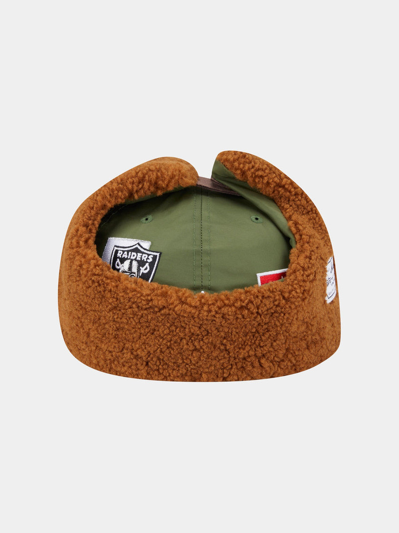 LAS VEGAS RAIDERS X ALPHA X NEW ERA 5950 DOG EAR CAP (GREEN) 6