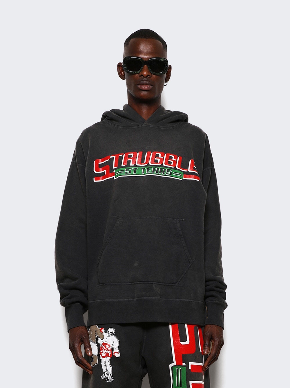 Struggle Hoodie Black - 3
