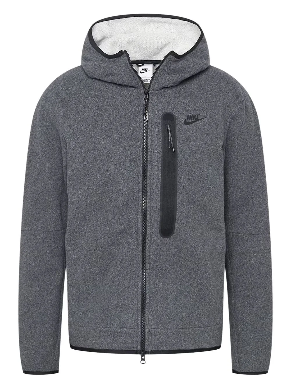 Full-Zip Winterized "Silver" hoodie - 1