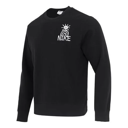 Nike As M Nsw Hbr-C Bb Crew Logo DQ4073-010 - 1