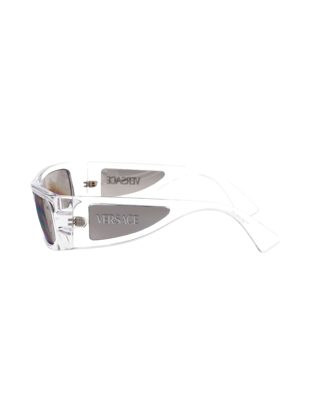 logo-plaque sunglasses - 3