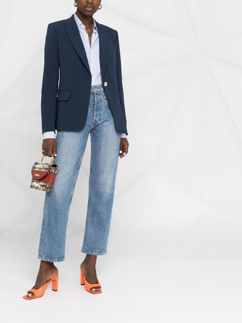 MICHAEL KORS tailored double crÃªpe blazer outlook