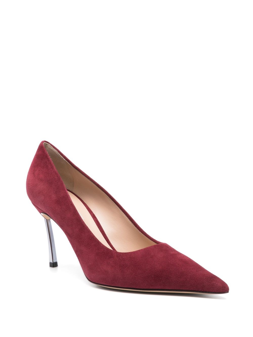85mm suede pumps - 2