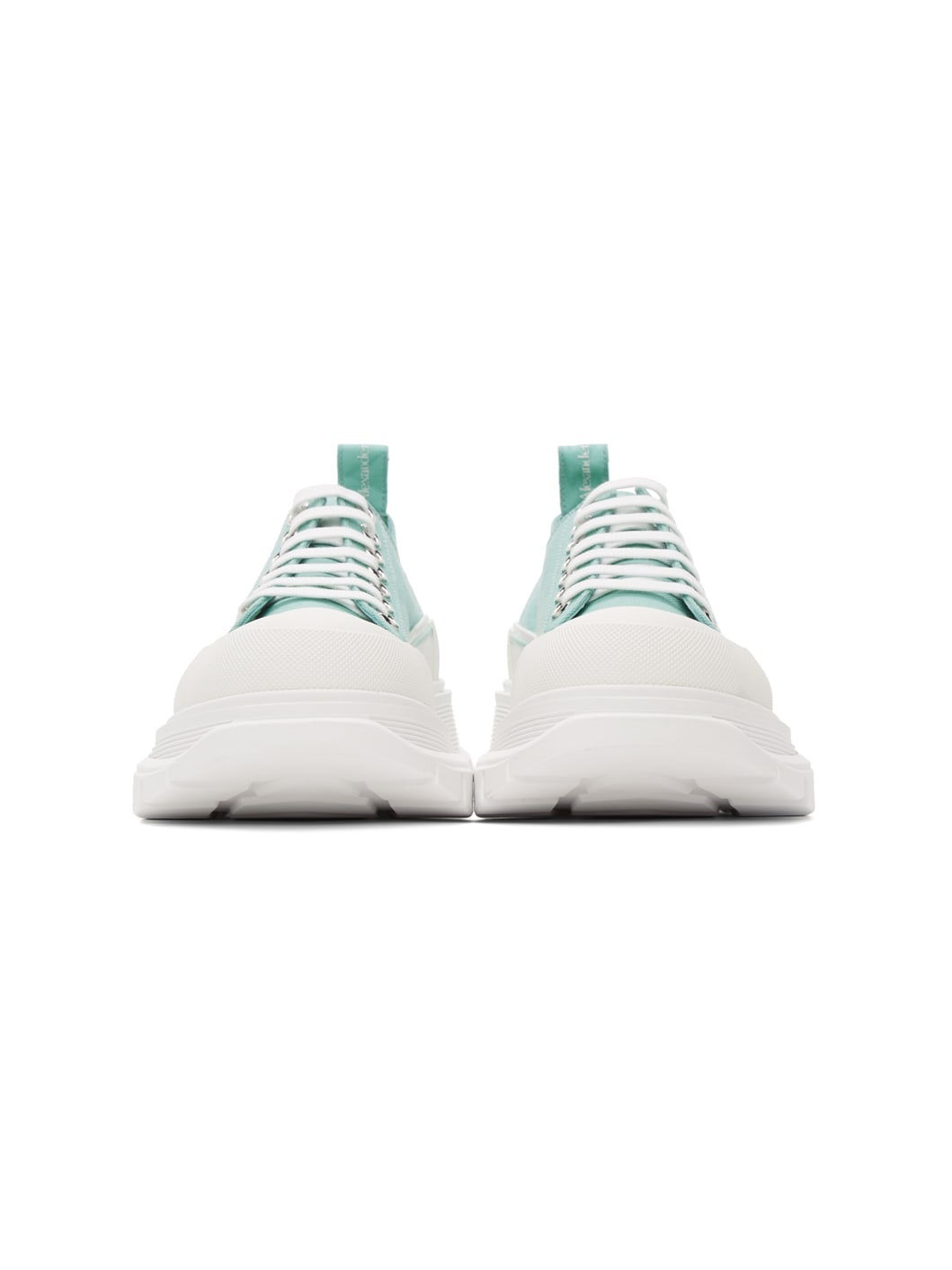 SSENSE Exclusive Green Tread Slick Low Sneakers - 2