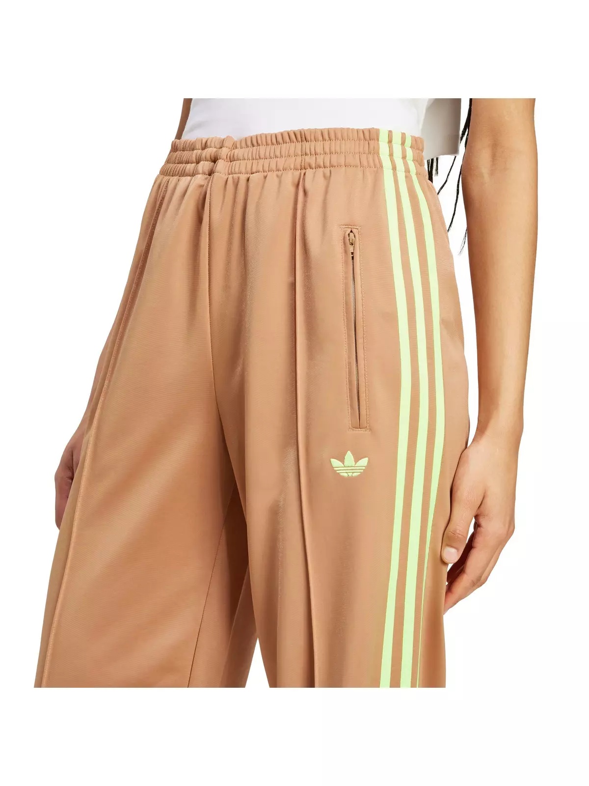 Originals Women's Adicolor Classic Firebird Loose Track Tracksuit Bottoms -Brown/Green - 3