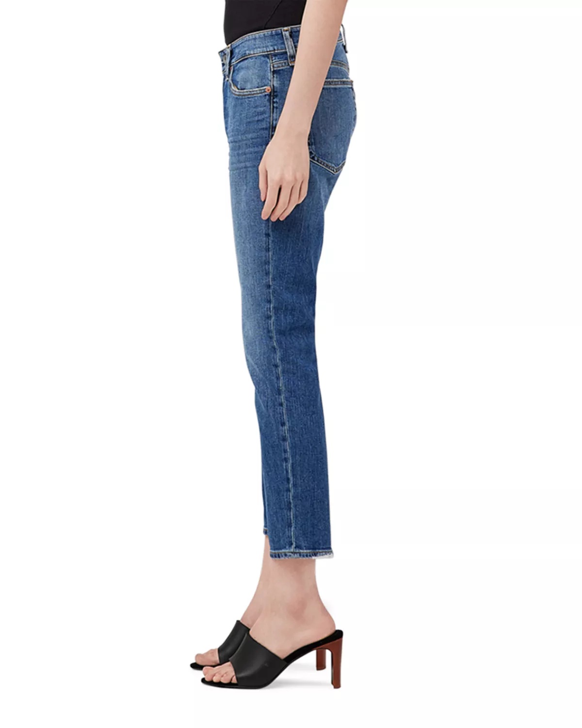 Dre Low Rise Ankle Slim Boyfriend Jeans - 9