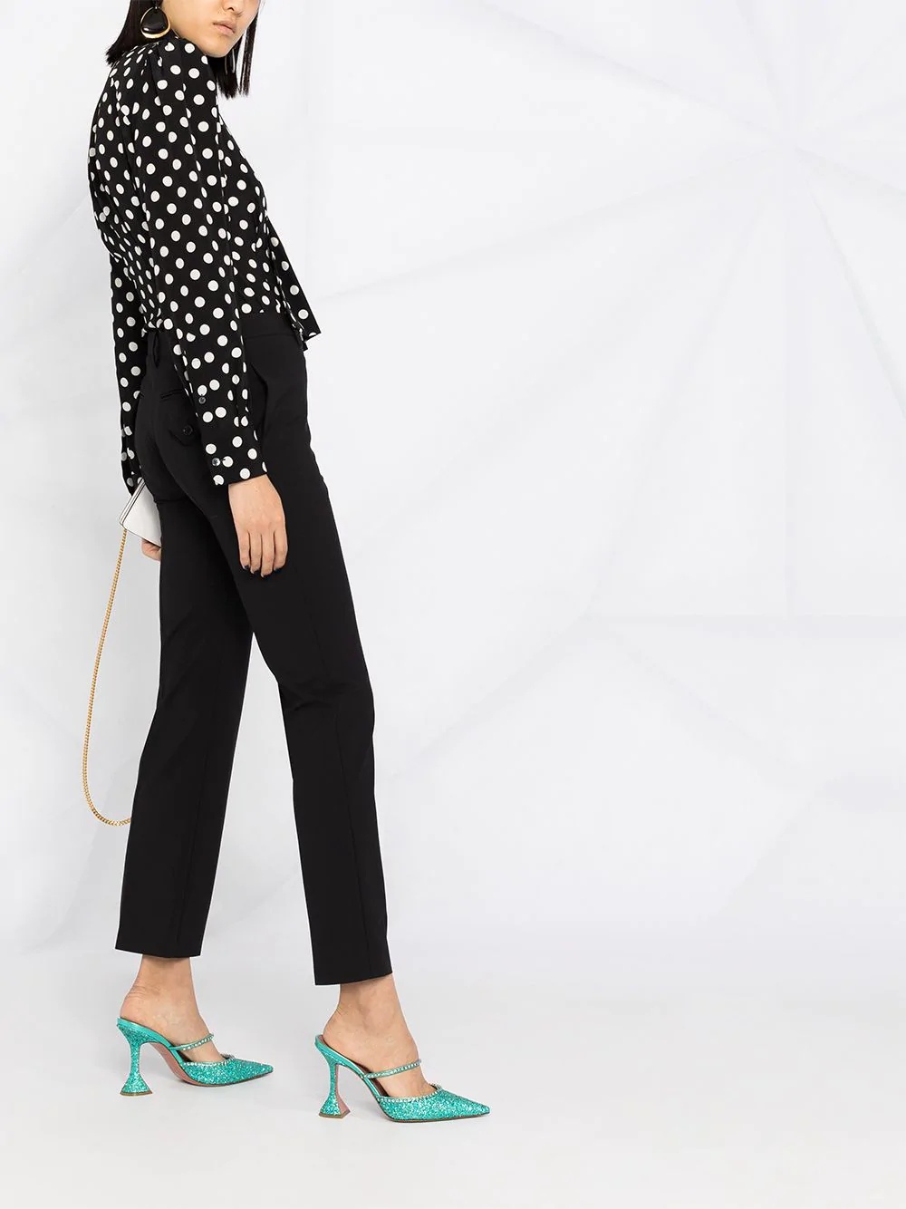 tailored slim-fit trousers - 4