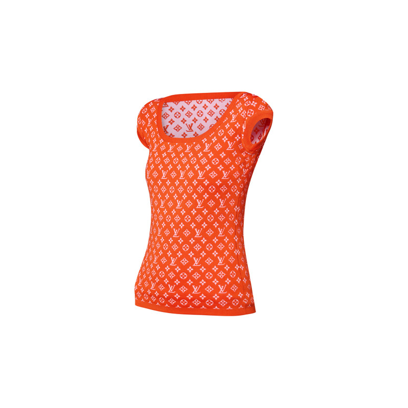 Monogram Jacquard Knit Top 2