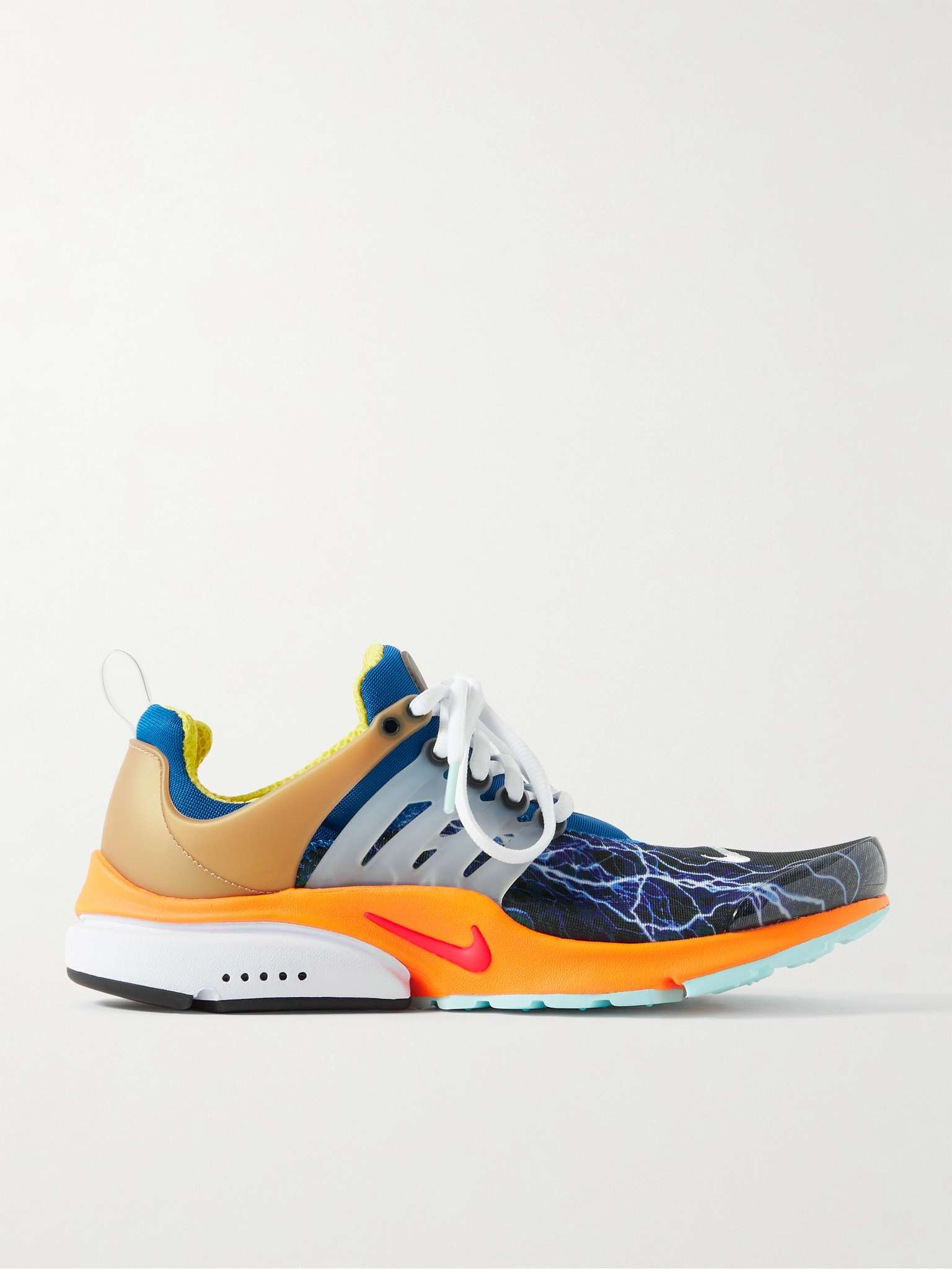 Air Presto Rubber-Trimmed Mesh and Neoprene Sneakers - 1