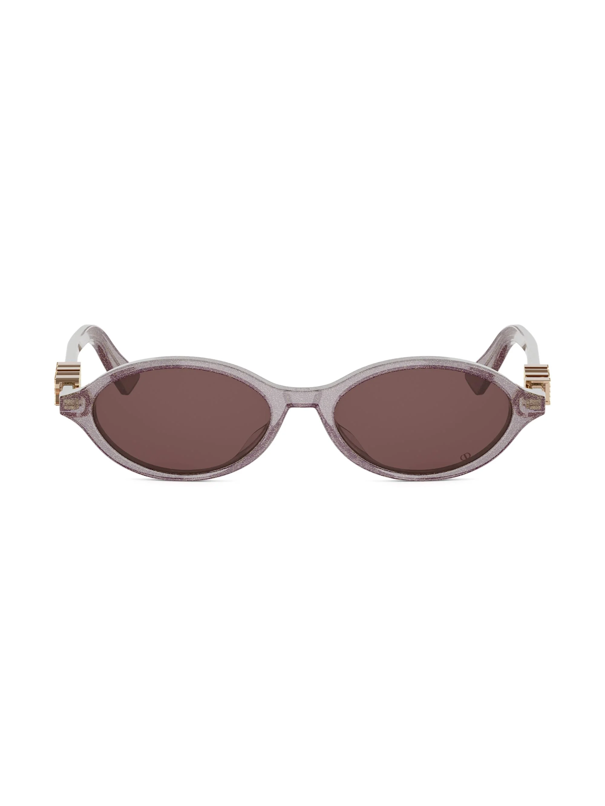 Women's DiorTreasure R1I 51MM Oval Sunglasses - Grey Brown - 1