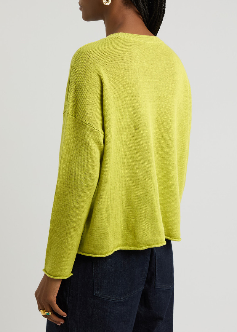 Eileen Fisher Linen-blend Jumper 3