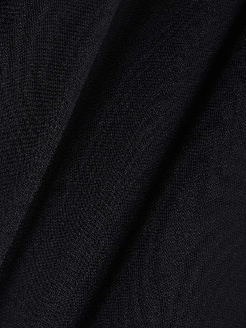 Cropped crepe straight-leg pants 5