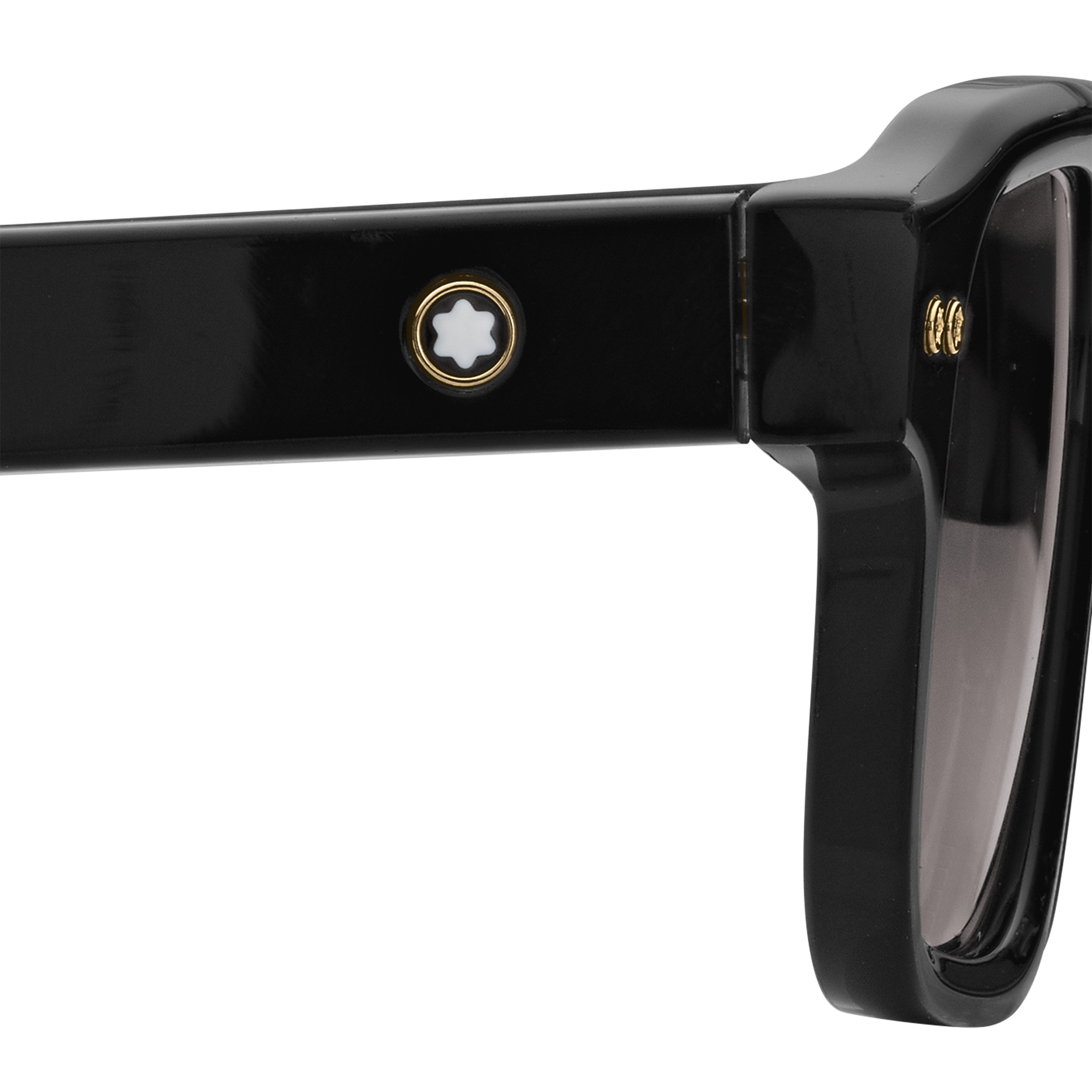 Rectangular Sunglasses with Black Acetate Frame - 8