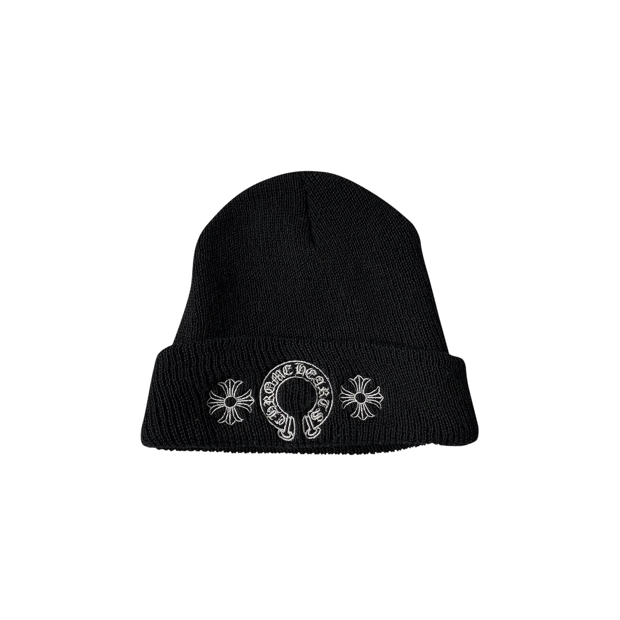 Chrome Hearts Chrome Hearts Horseshoe Beanie 'Black' | REVERSIBLE