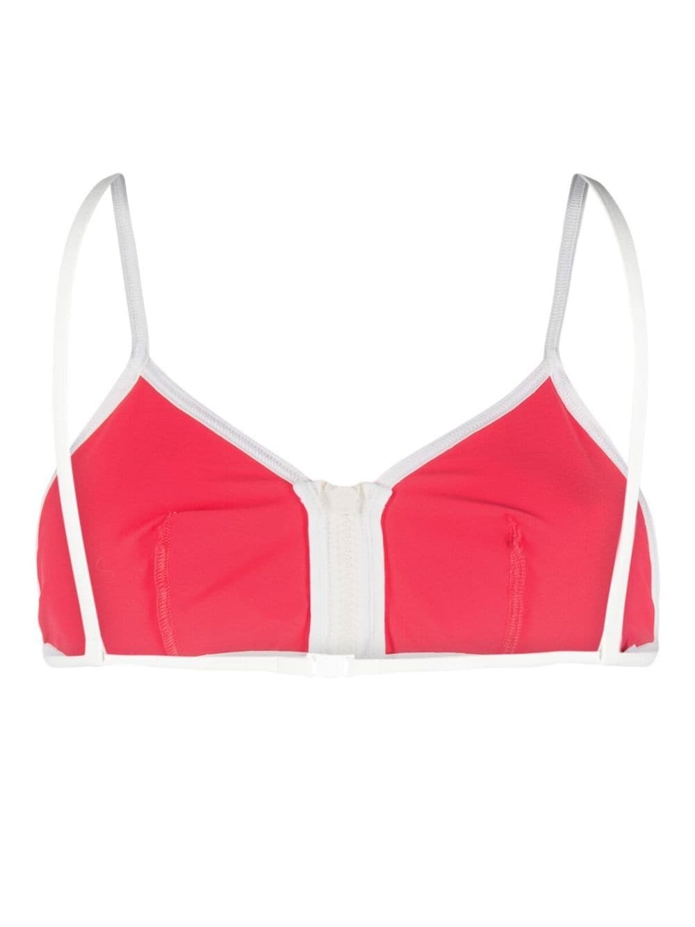 Sifflet front-zip bikini top - 2