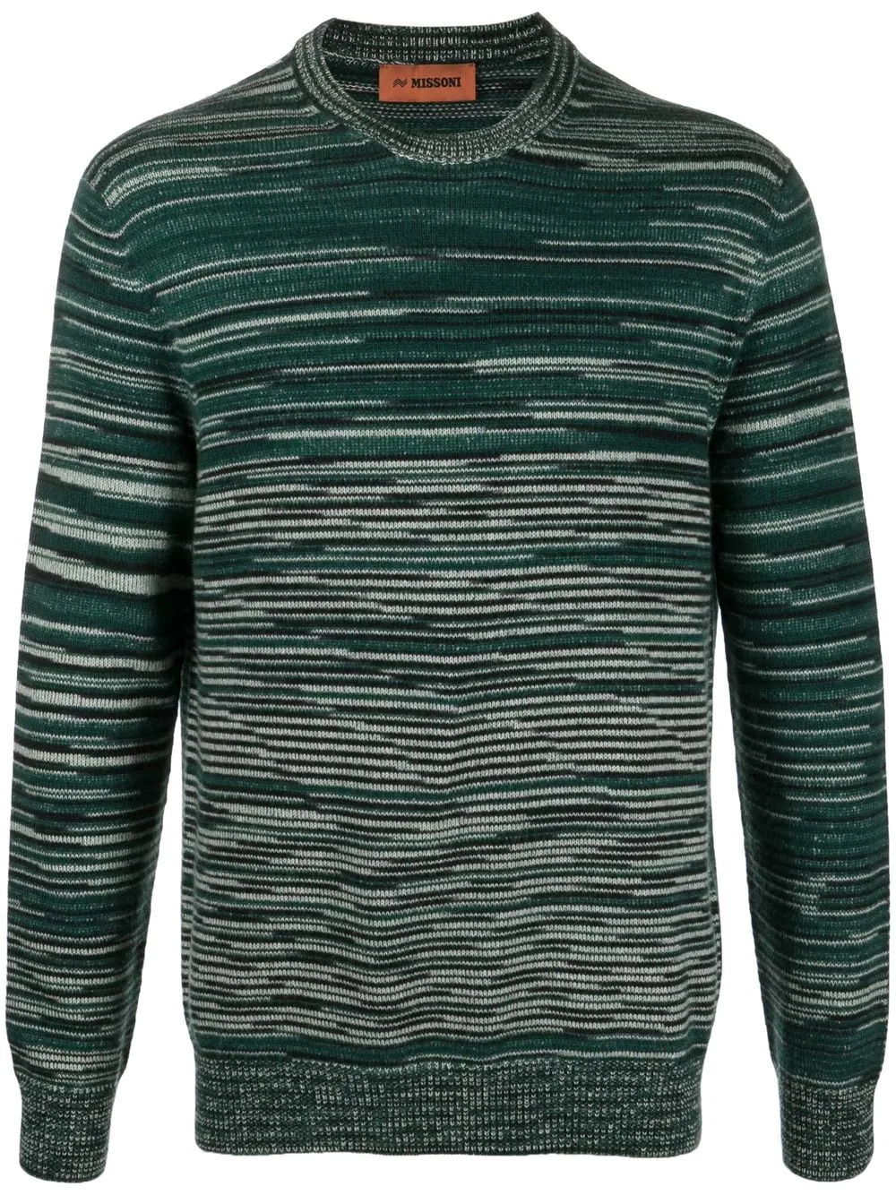 wool striped jumper - 1