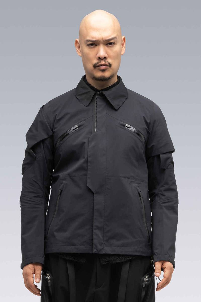 J1B-GT 3L Gore-Tex Pro Interops Jacket White (2 hoods: White & Black) 17