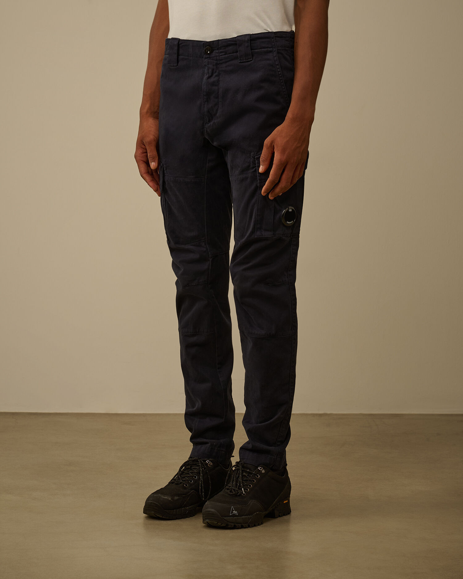 Stretch Sateen Ergonomic Lens Cargo Pants - 3