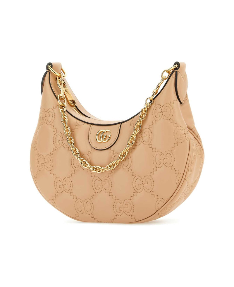 GUCCI Powder Pink Leather Small Lion Gg Handbag outlook