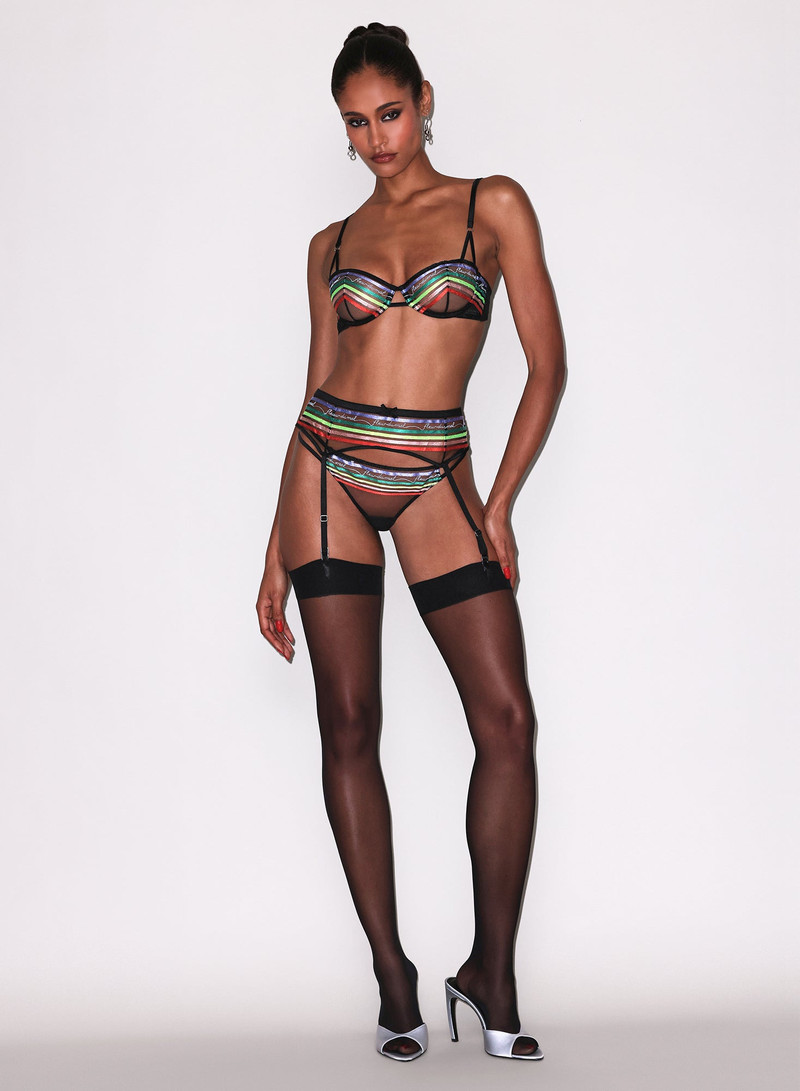 Taste Le Rainbow Garter Belt 8