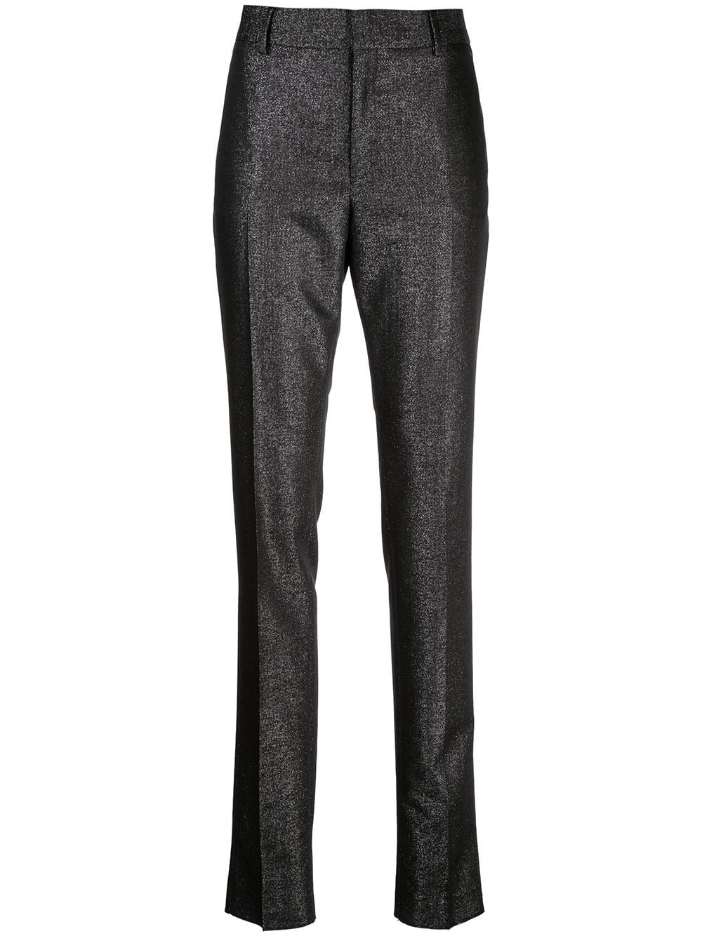 mid-rise straight trousers - 1