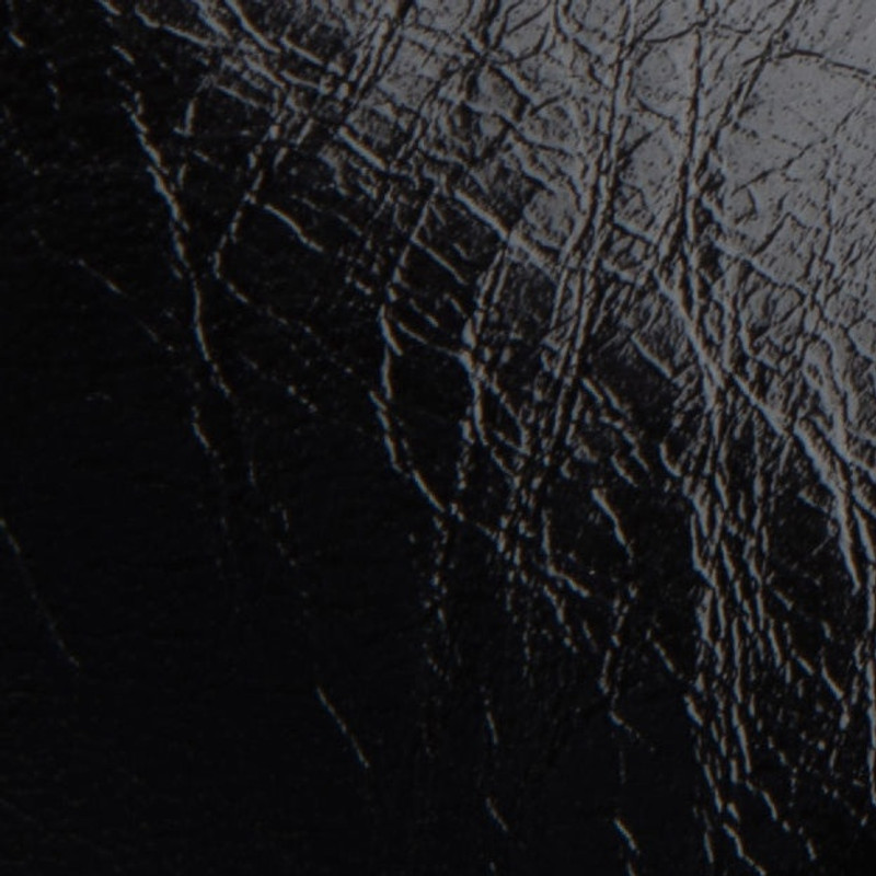 Ceni Black Creased Leather Slip-On 6