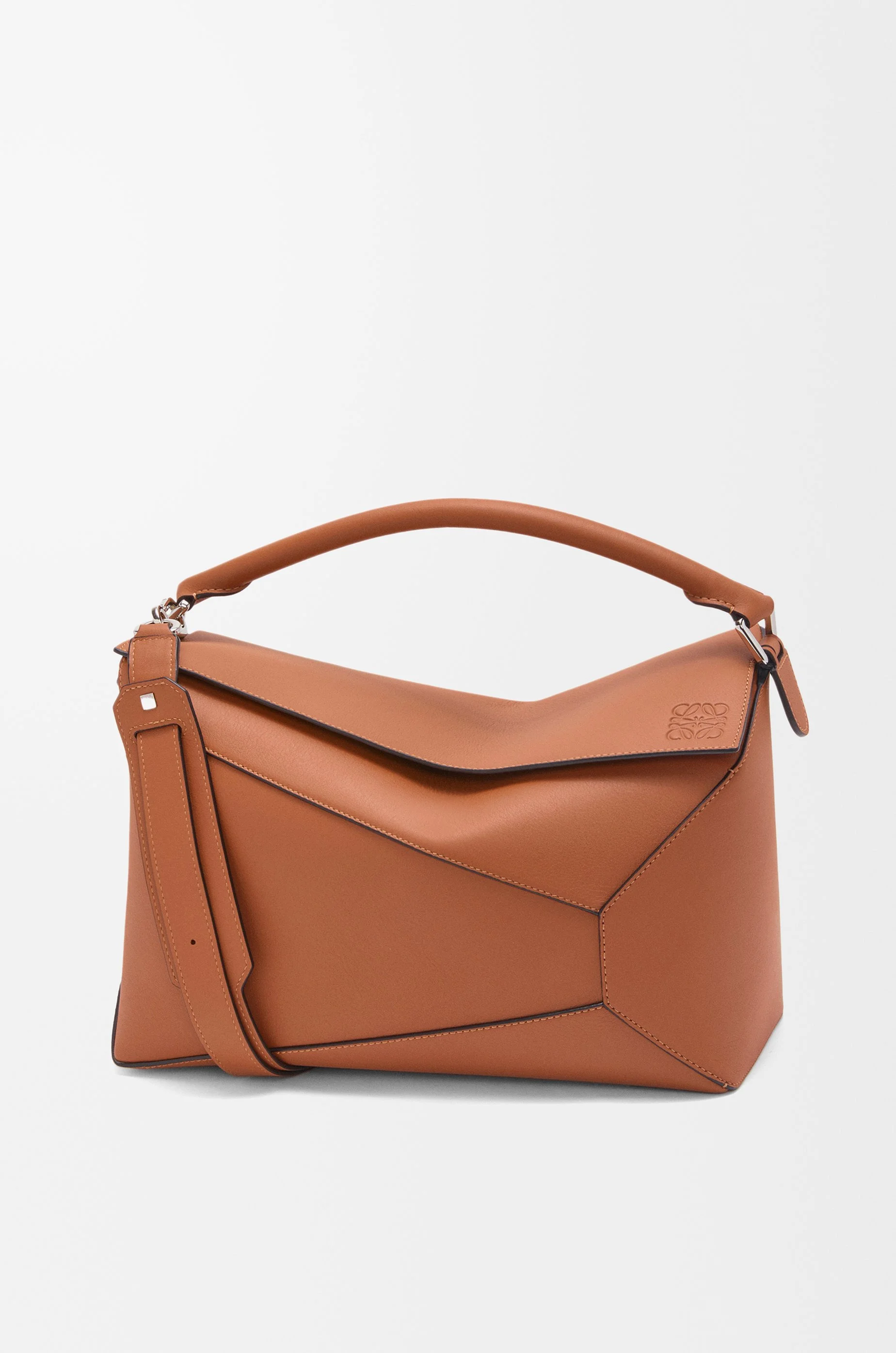 Large Puzzle Edge bag in classic calfskin - 1