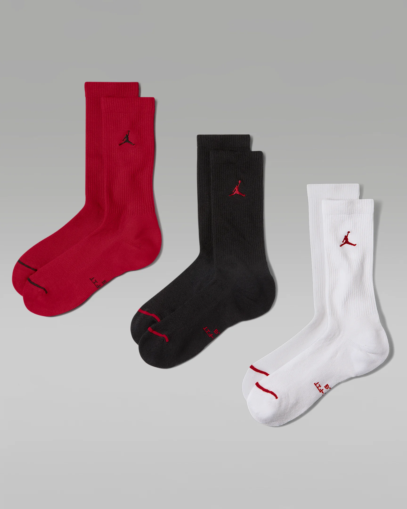 Jordan Everyday Crew Socks (3 Pairs) - 1