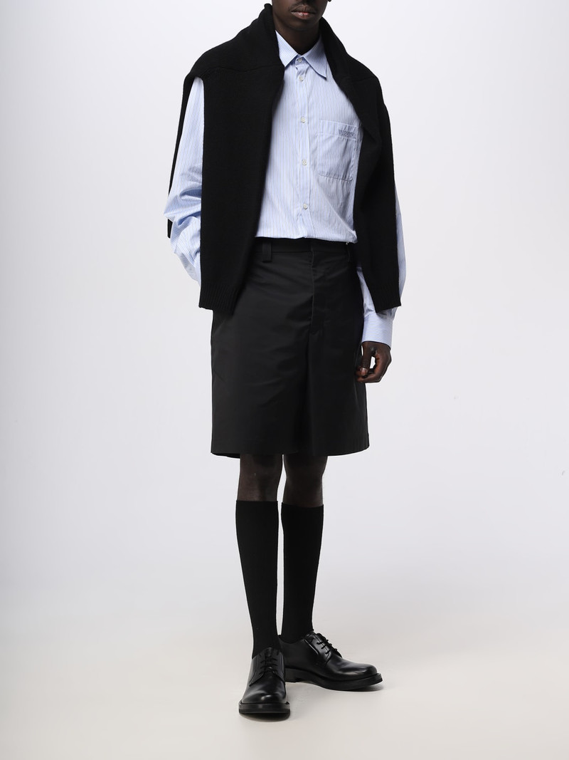 Valentino Valentino Bermuda shorts in nylon with logo label outlook