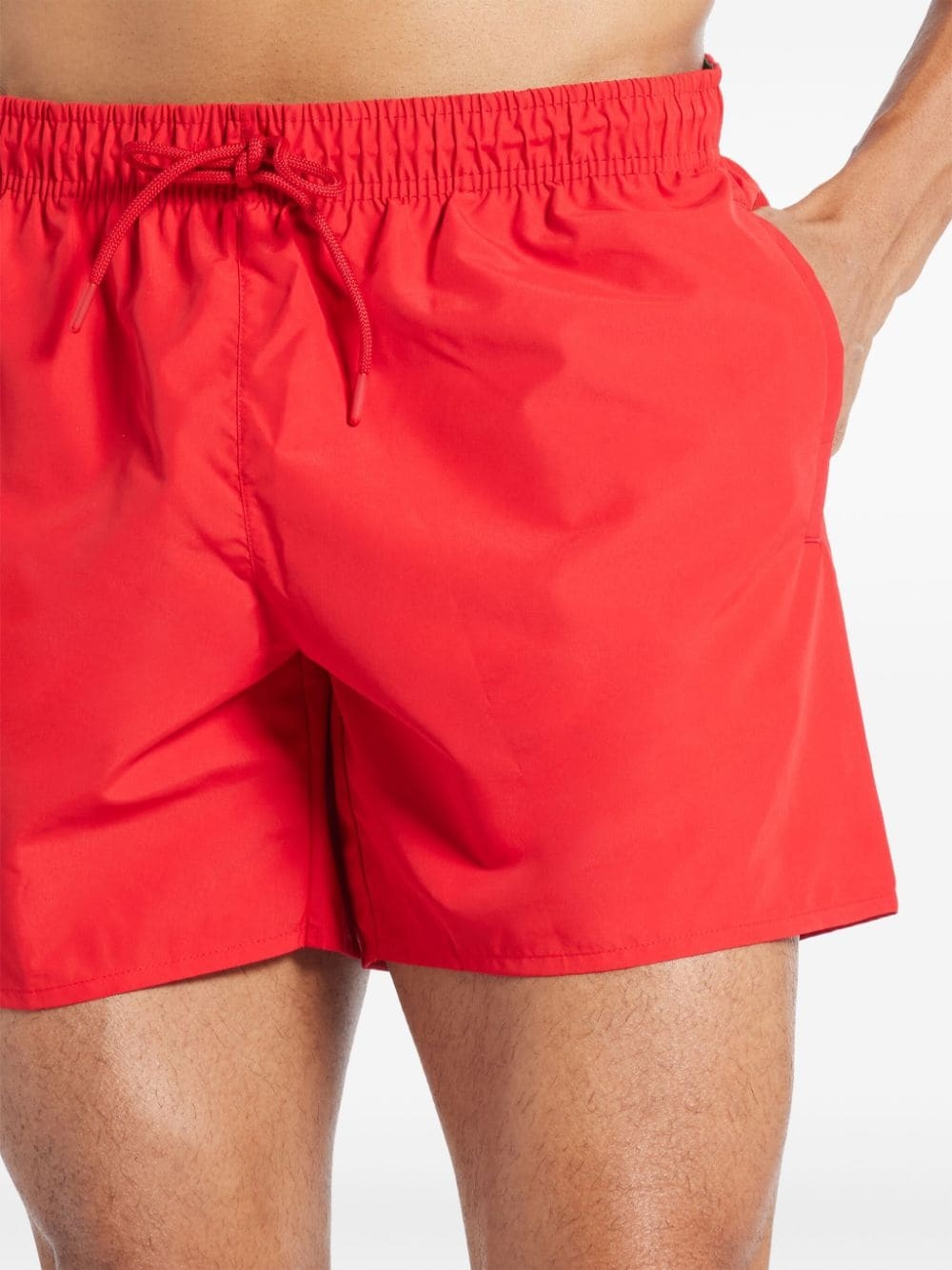 drawstring-fastening swim shorts - 5